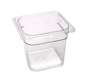 FOOD PAN 1/6 SIZE 6" DEEP    6EA